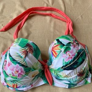 Pour Moi halter bathing suit suite top - size 34I